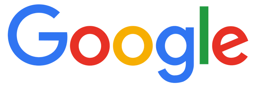 The Google logo in bold, colorful letters: blue G, red o, yellow o, blue g, green l, and red e on a transparent background.